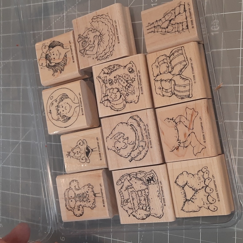 All Mixed Up Stampin Up rubber stamp set